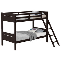 Littleton Brown Twin / Twin Bunk Bed