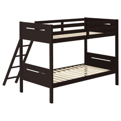 Littleton Brown Twin / Twin Bunk Bed