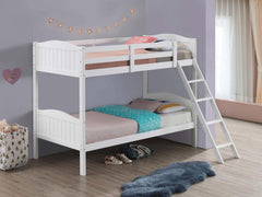 Arlo White Twin / Twin Bunk Bed