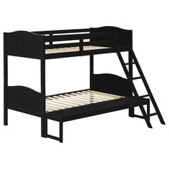 Arlo Black Twin / Full Bunk Bed