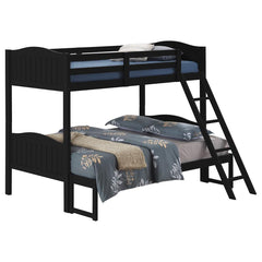 Arlo Black Twin / Full Bunk Bed