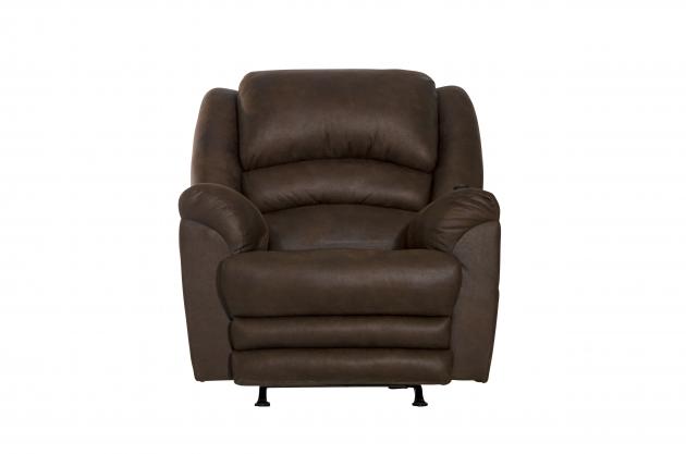 Hayden Chaise Rocker Recl w/Heat/Massage &amp; Oversize Xtra Comfort Footrest