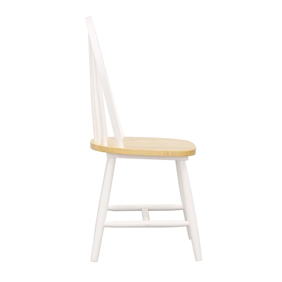 Cinder White Side Chair
