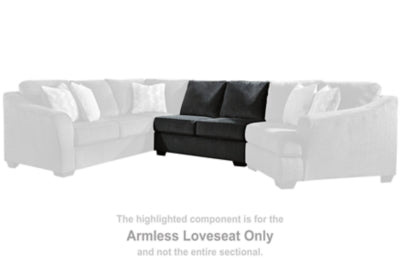 Eltmann Armless Loveseat