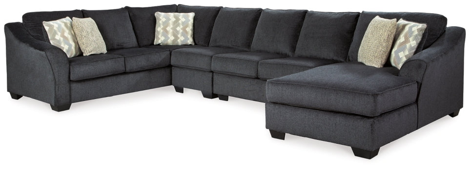 Eltmann 4-Piece Sectional with Ottoman - PKG001285