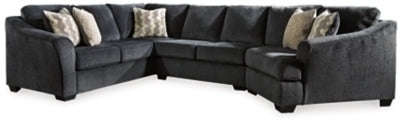 Eltmann 3-Piece Sectional with Cuddler