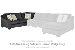 Eltmann Left-Arm Facing Sofa with Corner Wedge