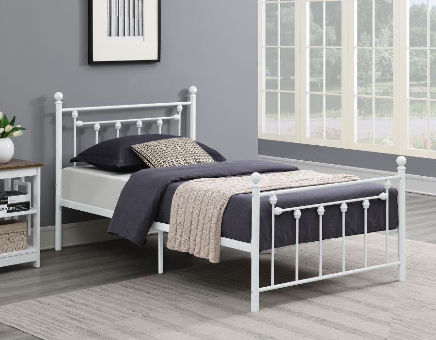 Canon White Twin Bed