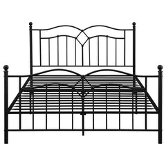 Klossen Black Queen Bed
