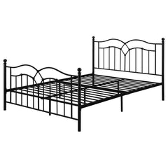 Klossen Black Queen Bed