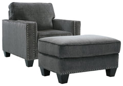 Gavril Chair and Ottoman