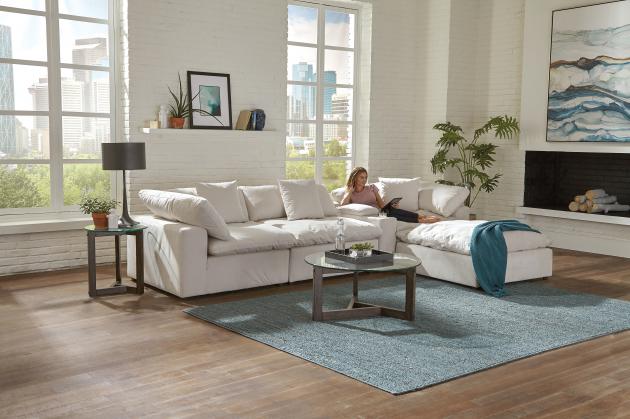 Posh Modular Sectional Console Storage Box w/Cupholders