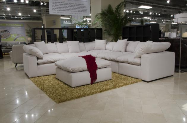 Posh Modular Sectional Console Storage Box w/Cupholders