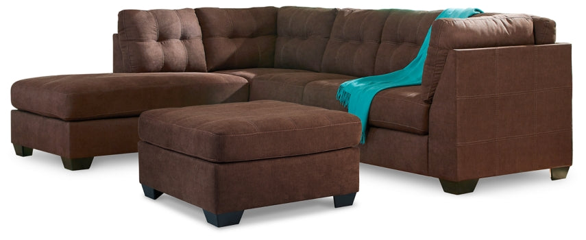 Maier 2-Piece Sectional with Ottoman - PKG010961