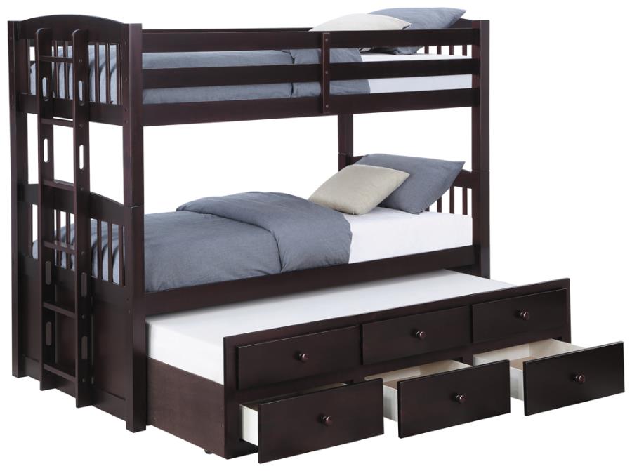 Kensington Brown Twin / Twin Bunk Bed