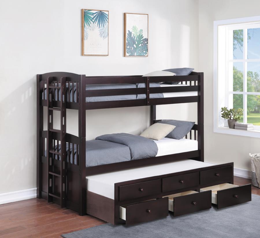 Kensington Brown Twin / Twin Bunk Bed