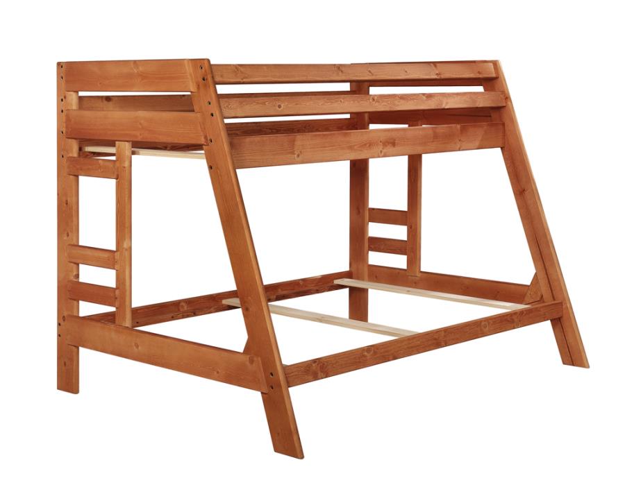 Wrangle Hill Brown Twin / Full Bunk Bed