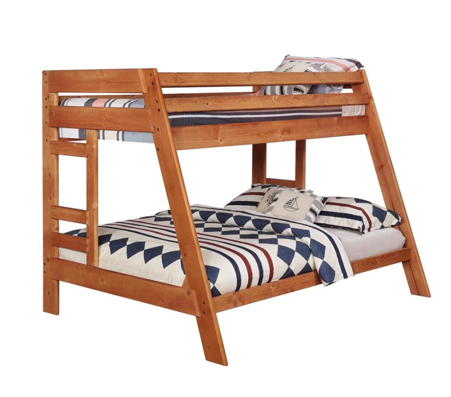Wrangle Hill Brown Twin / Full Bunk Bed