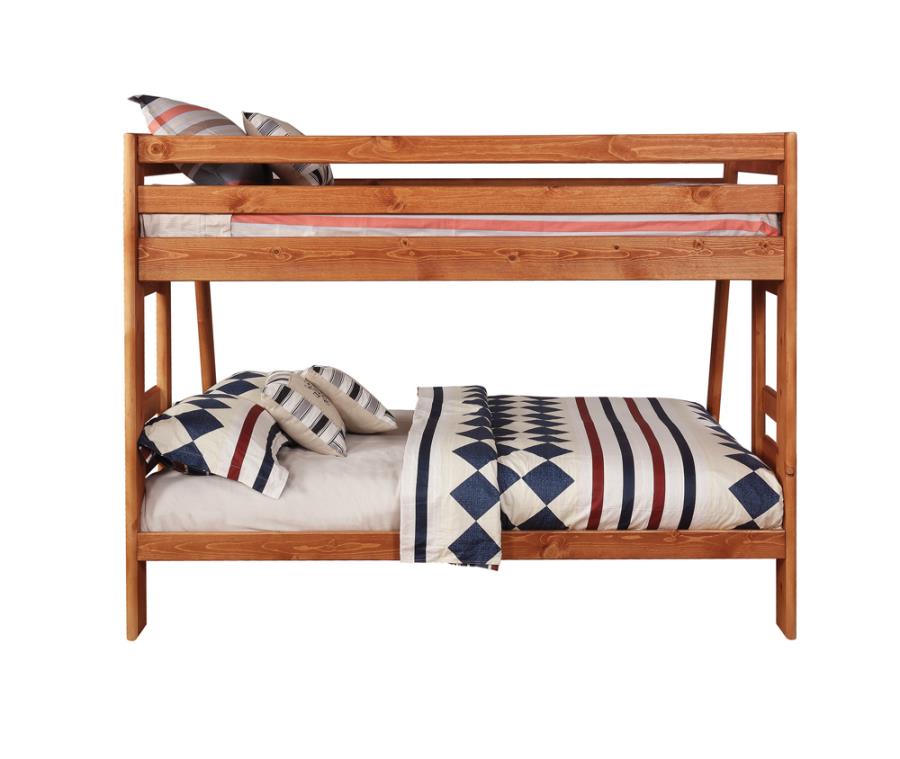 Wrangle Hill Brown Twin / Full Bunk Bed