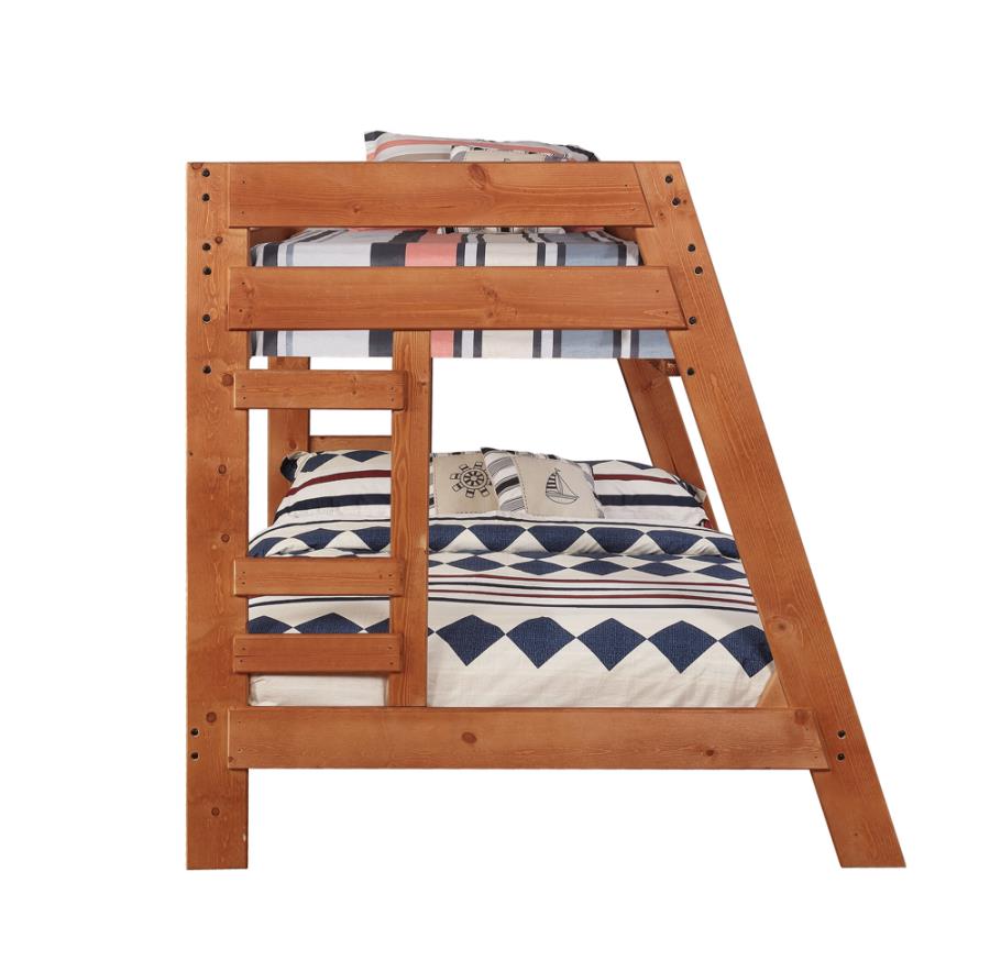 Wrangle Hill Brown Twin / Full Bunk Bed