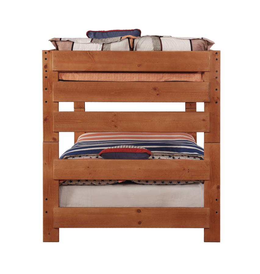 Wrangle Hill Brown Full / Full Bunk Bed