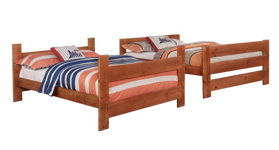 Wrangle Hill Brown Full / Full Bunk Bed