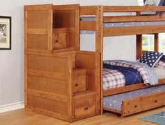 Wrangle Hill Brown Stairway Chest