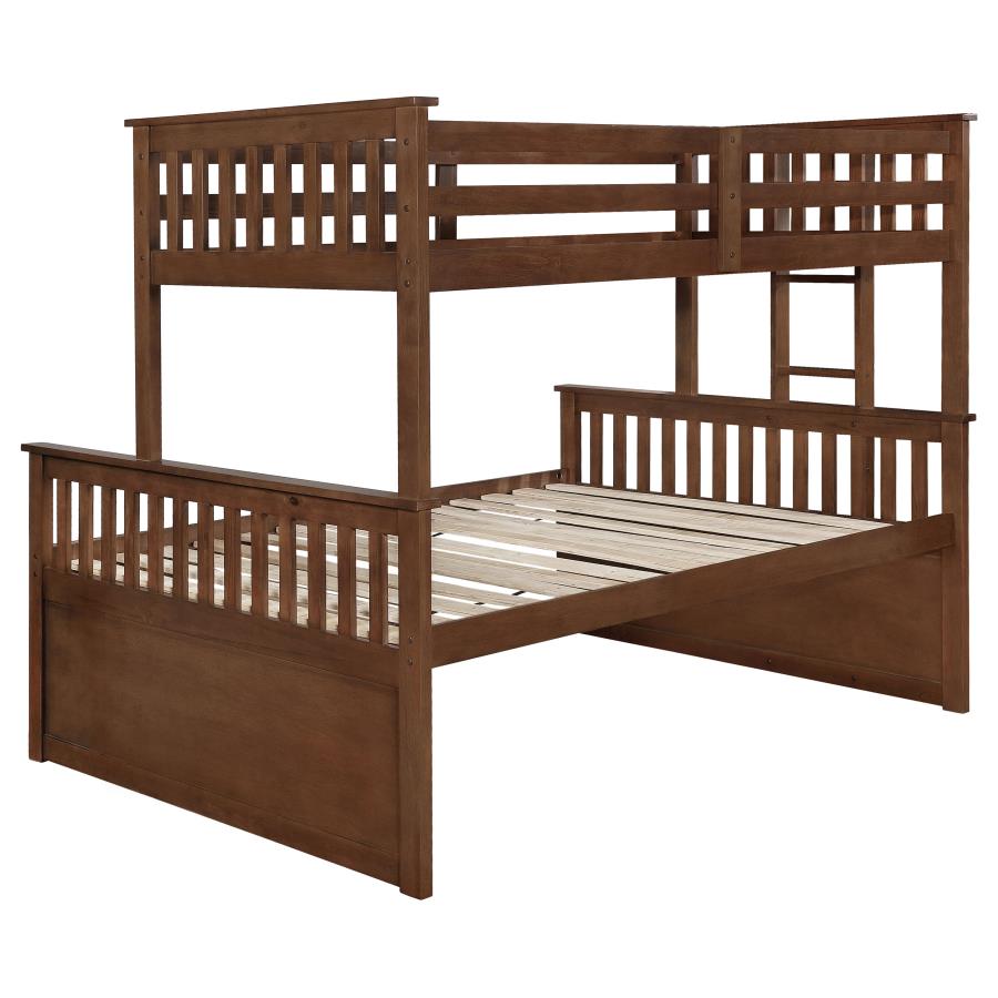 Atkin Brown Twin Xl / Queen Bunk Bed