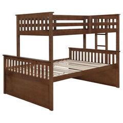 Atkin Brown Twin Xl / Queen Bunk Bed