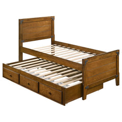 Granger Brown Twin Bed W/ Trundle