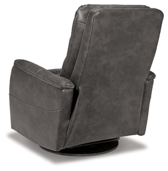 Riptyme Swivel Glider Recliner - The Bargain Furniture