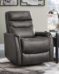 Riptyme Swivel Glider Recliner - The Bargain Furniture