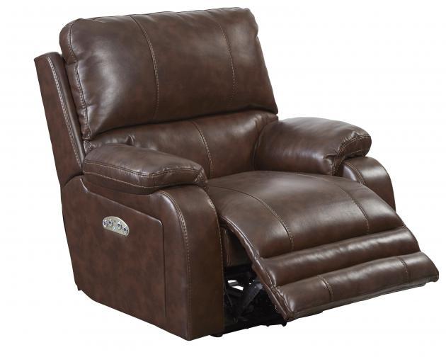 Thornton Power Headrest w/Lumbar Power Lay Flat Recliner