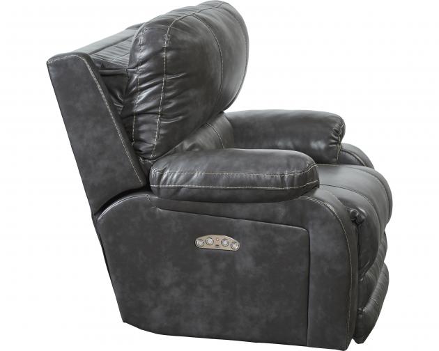 Thornton Power Headrest w/Lumbar Power Lay Flat Recliner