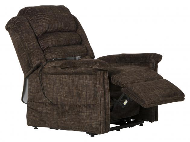 Soother Power Lift Full Lay-Out Recliner w/Heat & Massage
