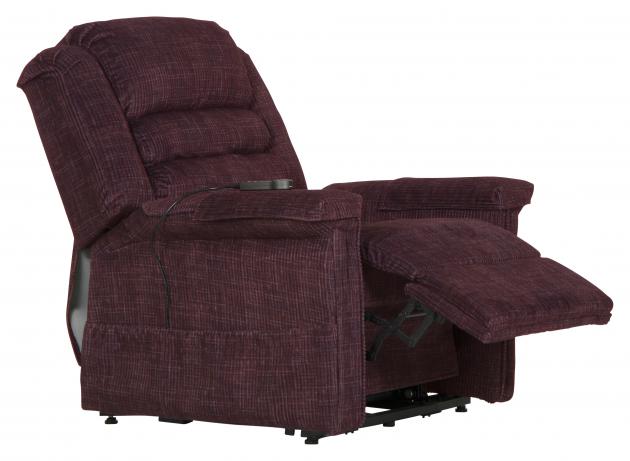 Soother Power Lift Full Lay-Out Recliner w/Heat & Massage
