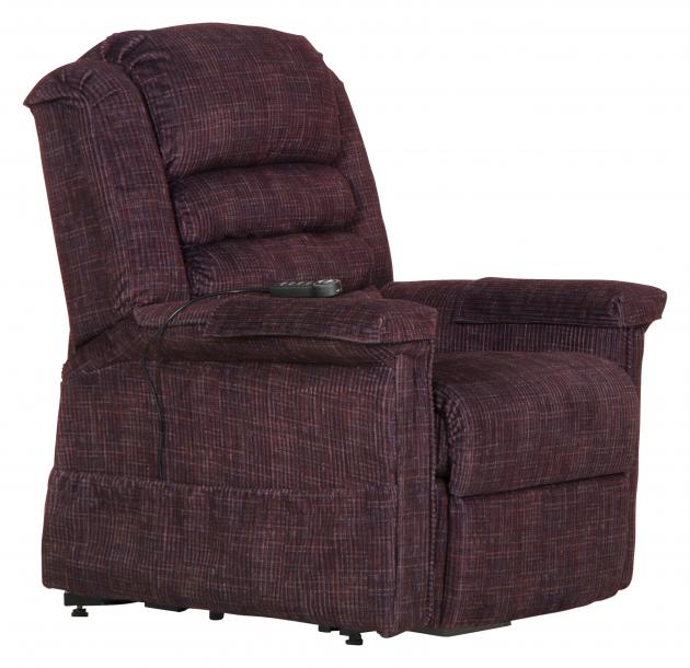 Soother Power Lift Full Lay-Out Recliner w/Heat & Massage
