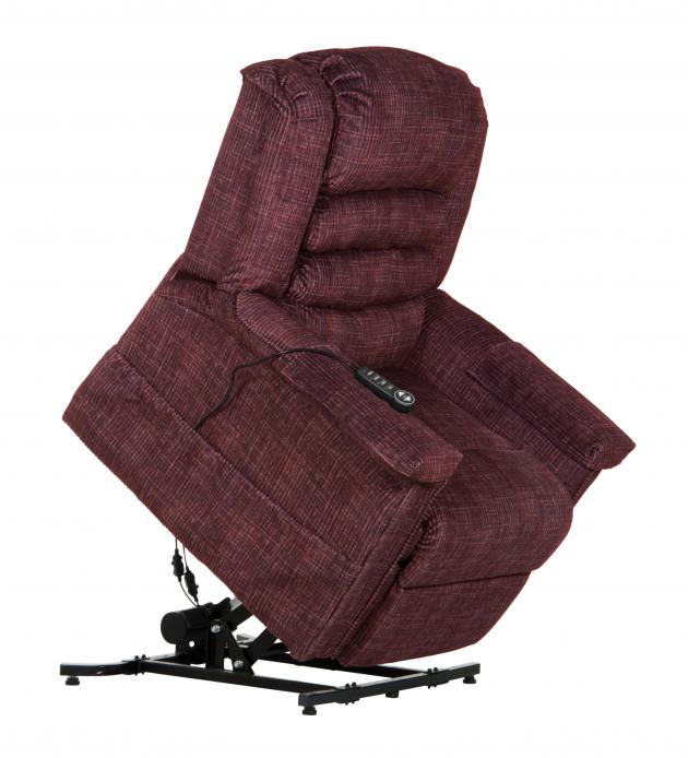 Soother Power Lift Full Lay-Out Recliner w/Heat & Massage