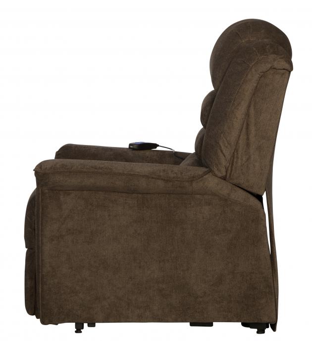 Invincible Pow'r Lift Full Lay-Out Chaise Recliner