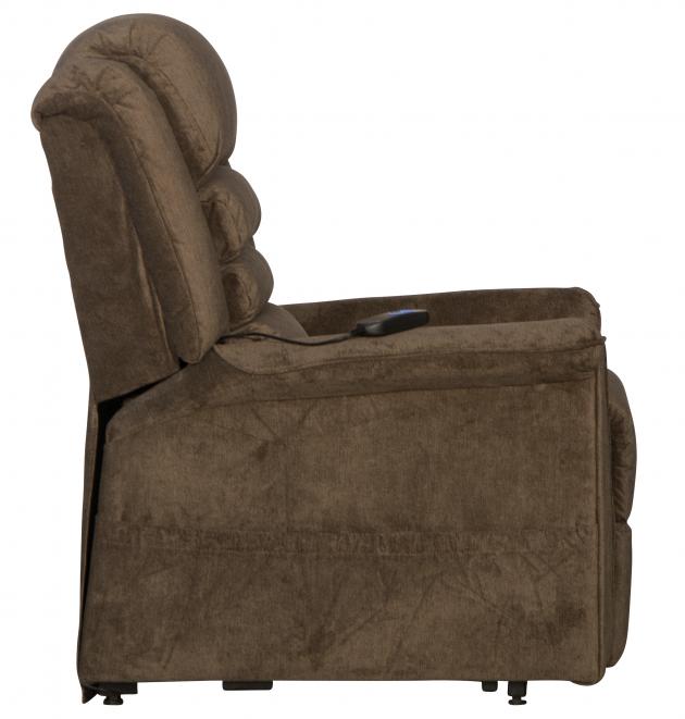 Invincible Pow'r Lift Full Lay-Out Chaise Recliner