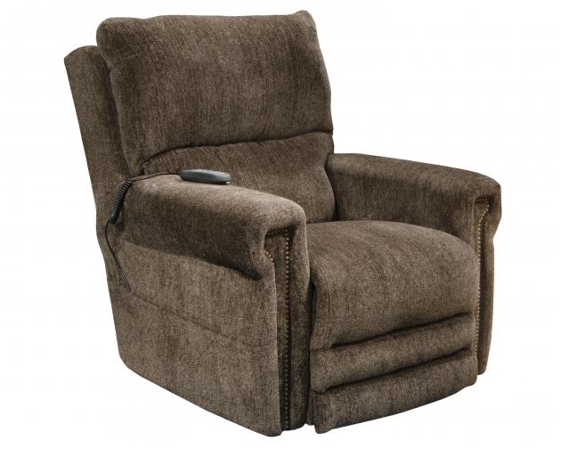 Warner Power Headrest w/Lumbar Power Lay Flat Recliner 3