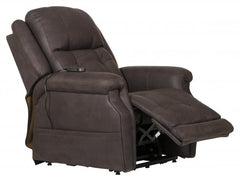 Haywood Power Headrest Power Lift Lay Flat Recliner w/Heat &amp; Msg