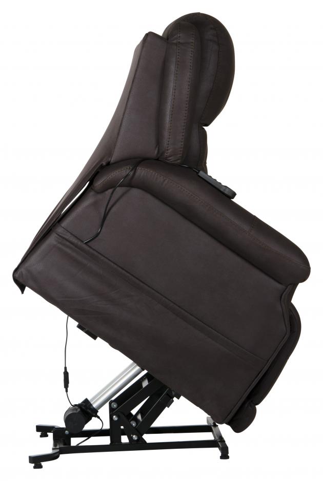 Haywood Power Headrest Power Lift Lay Flat Recliner w/Heat &amp; Msg