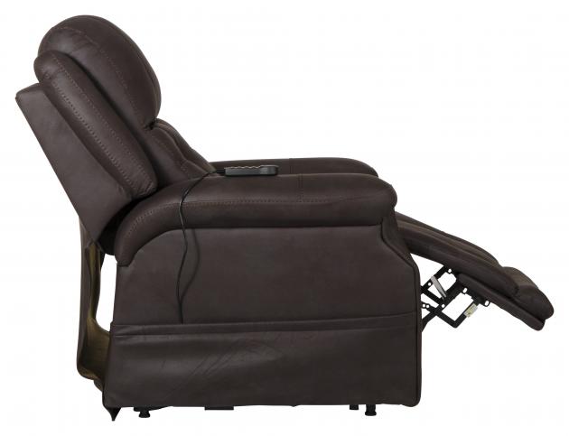 Haywood Power Headrest Power Lift Lay Flat Recliner w/Heat &amp; Msg