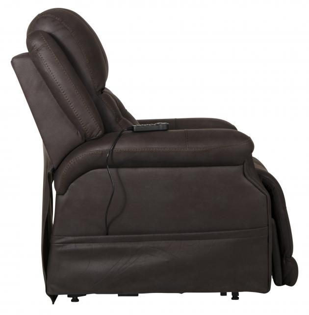 Haywood Power Headrest Power Lift Lay Flat Recliner w/Heat &amp; Msg