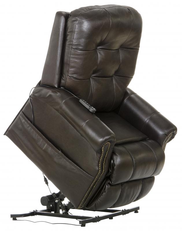 Madison Power Lift Lay Flat Recliner w/Heat &amp; Msg (Italian Leather)