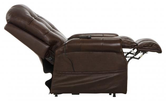 Madison Power Lift Lay Flat Recliner w/Heat &amp; Msg (Italian Leather)