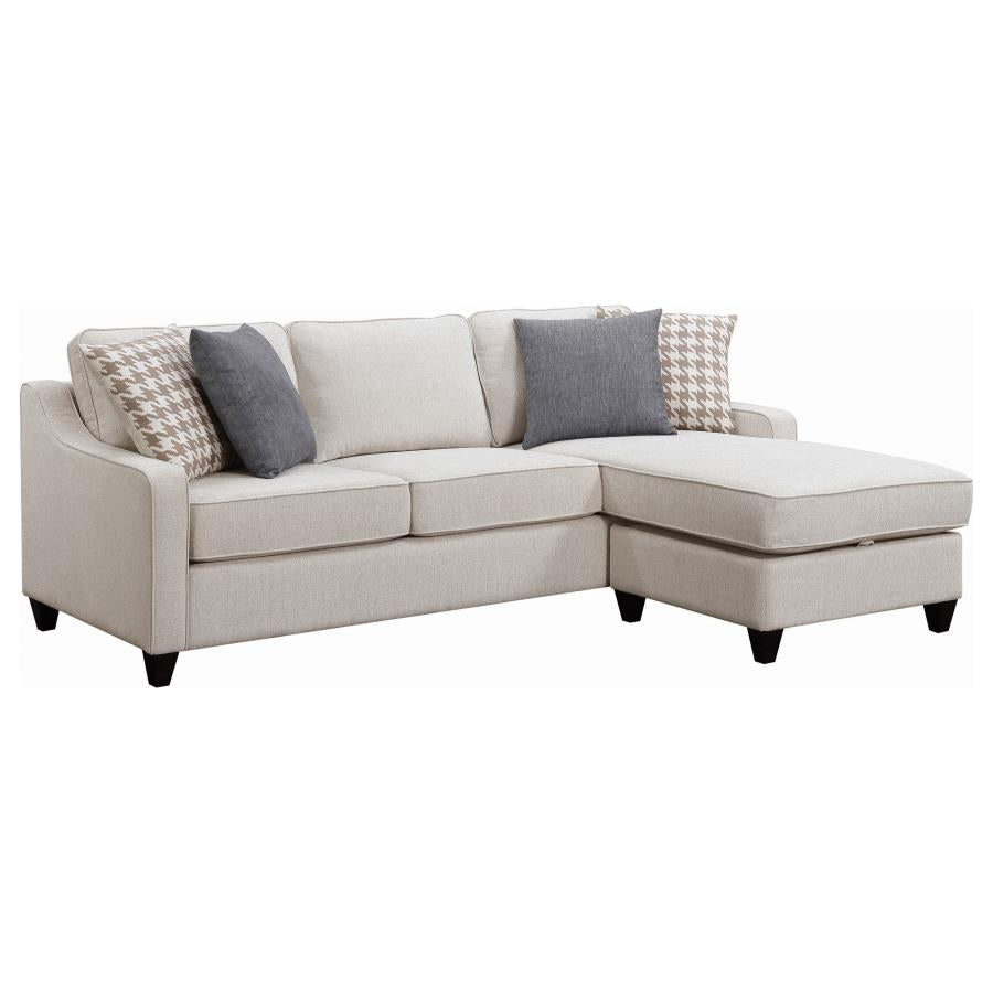 Mcloughlin Ivory Sectional