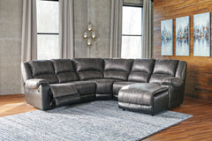 Nantahala 5-Piece Reclining Sectional with Chaise