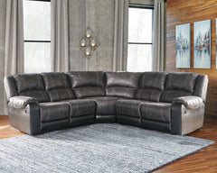 Nantahala 5-Piece Reclining Sectional